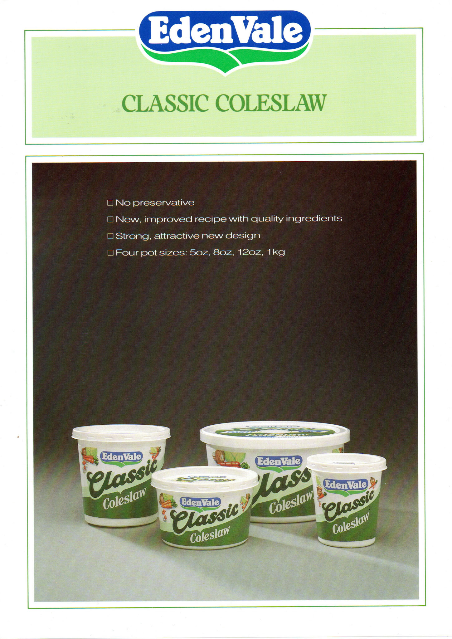 1980's Express Catering Foods 'Van Sales' leaflets (Courtesy Robert Turner)