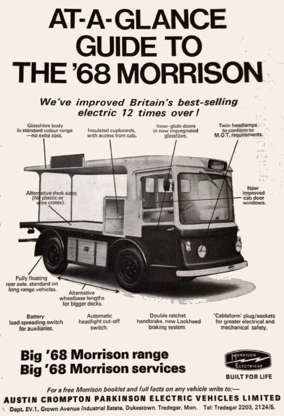 1968 Morrison Advertisement (Courtesy Craig Wells, Dairy Commercial Vehicles FB Group)