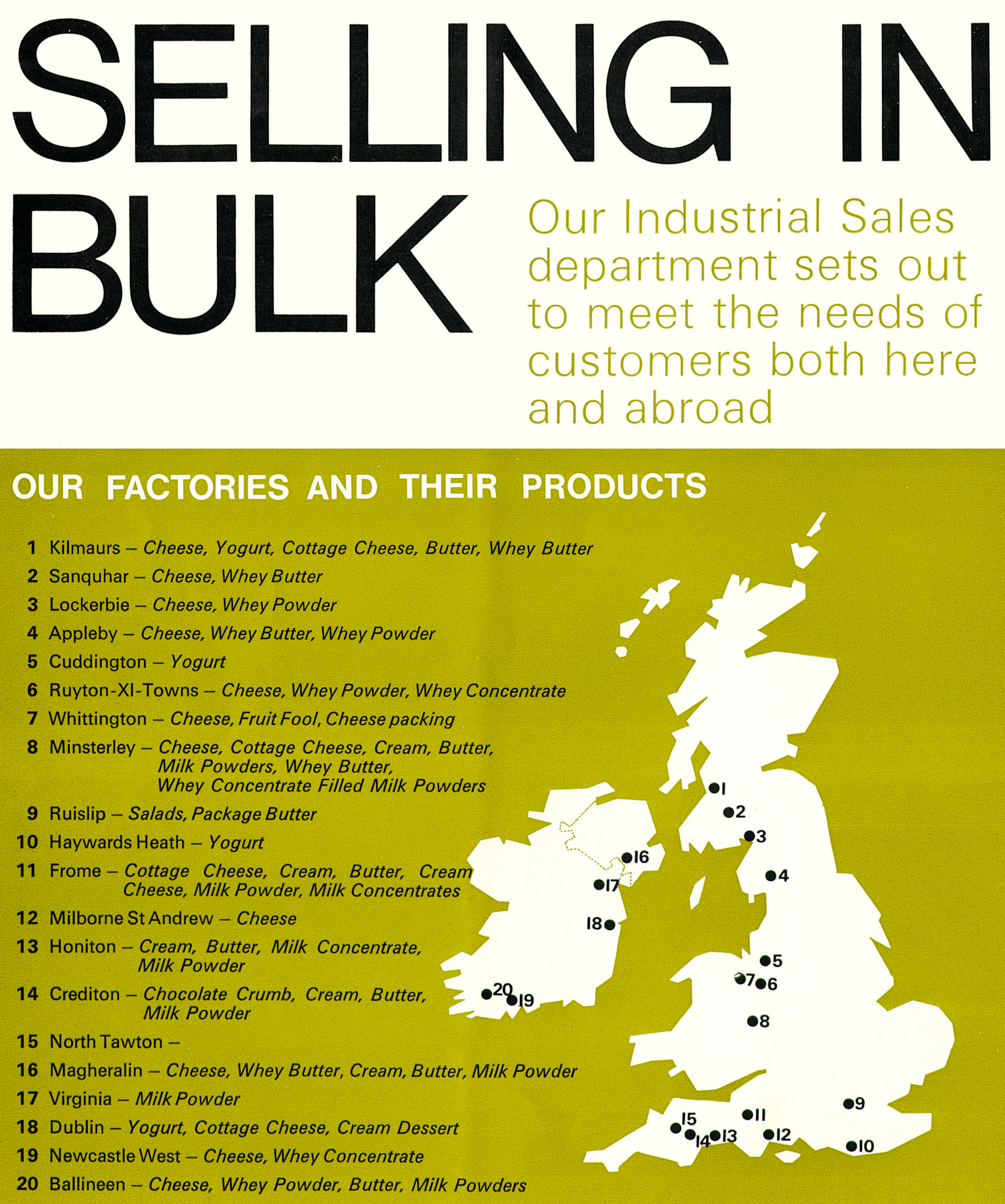 1973 Express Foods bulk products sales. (Express News Spring)