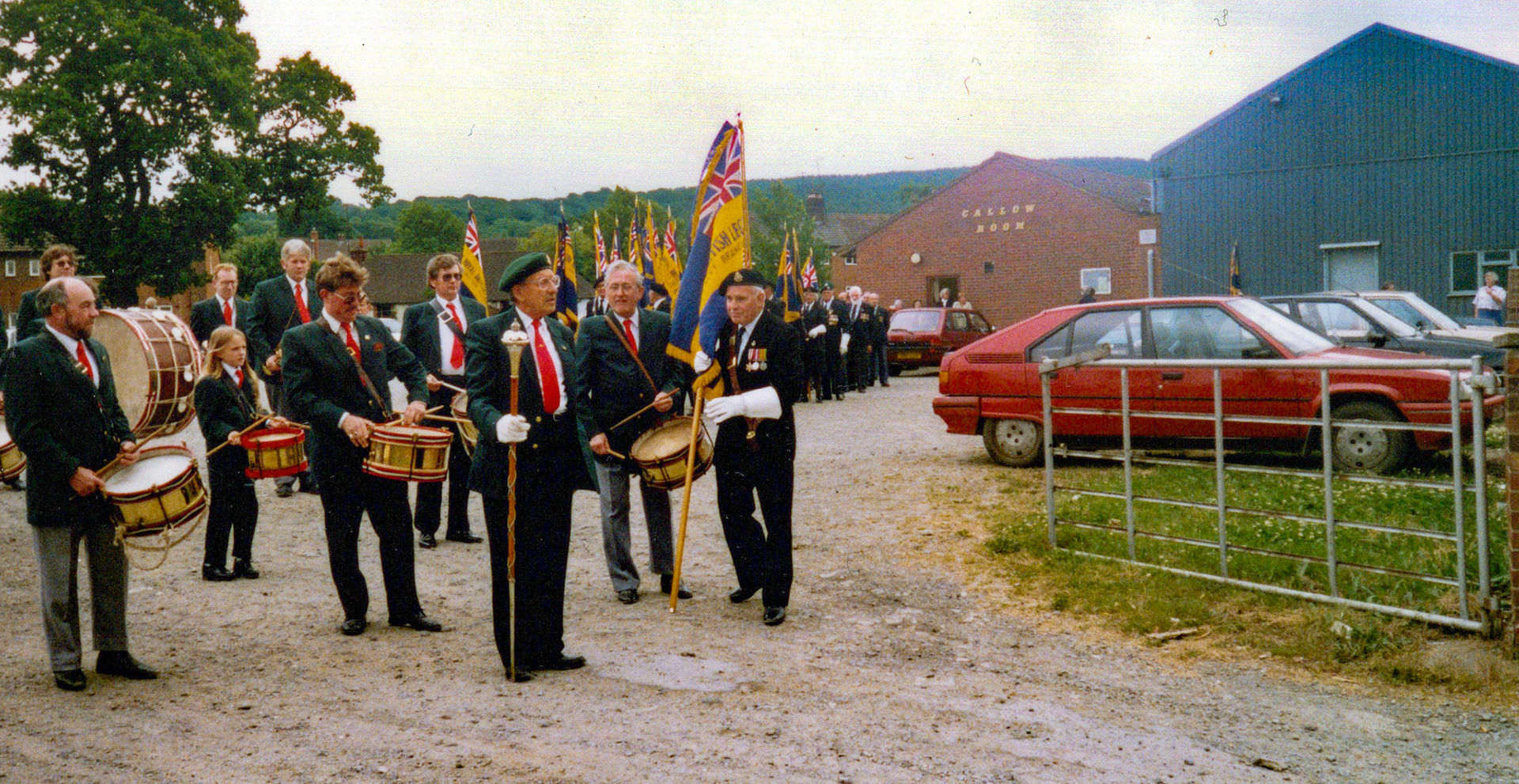 1980's Minsterley British Legion (Courtesy Joe Lyons)