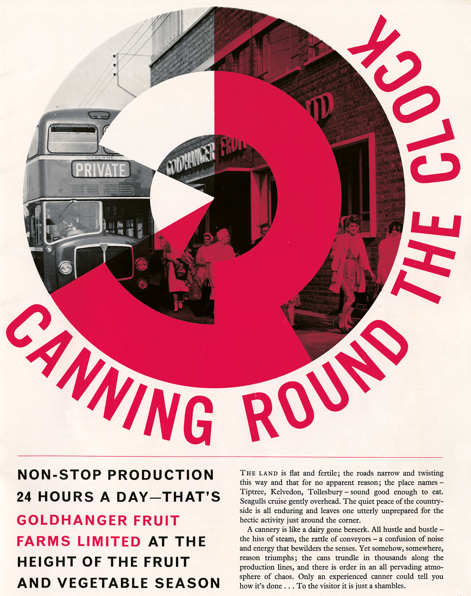 1963 Goldhanger Fruit Farm, Essex. (Express News Autumn)