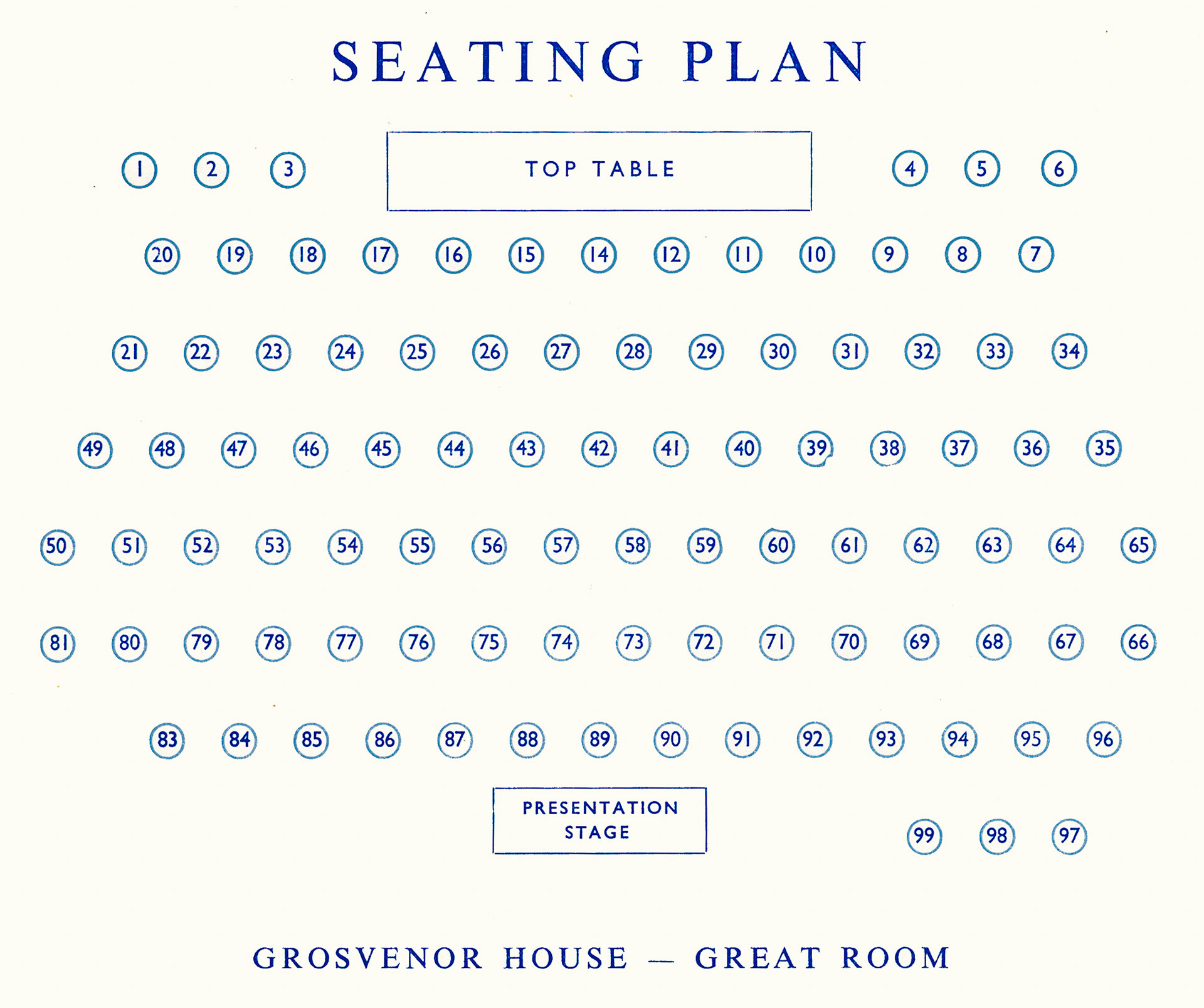 1965 Long Service Awards Programme (Courtesy Kevin Yates)