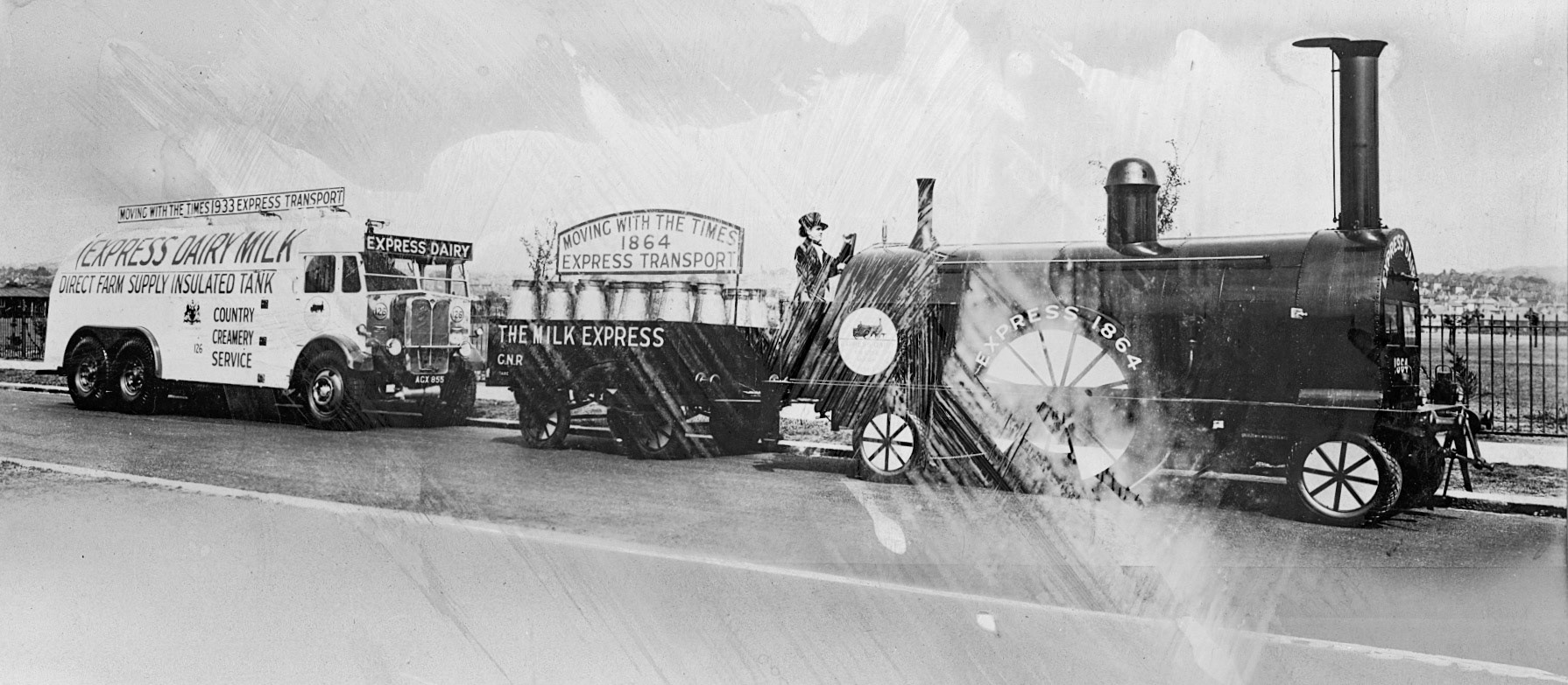 1933 Express Vehicles on display (Courtesy Paul Smith)