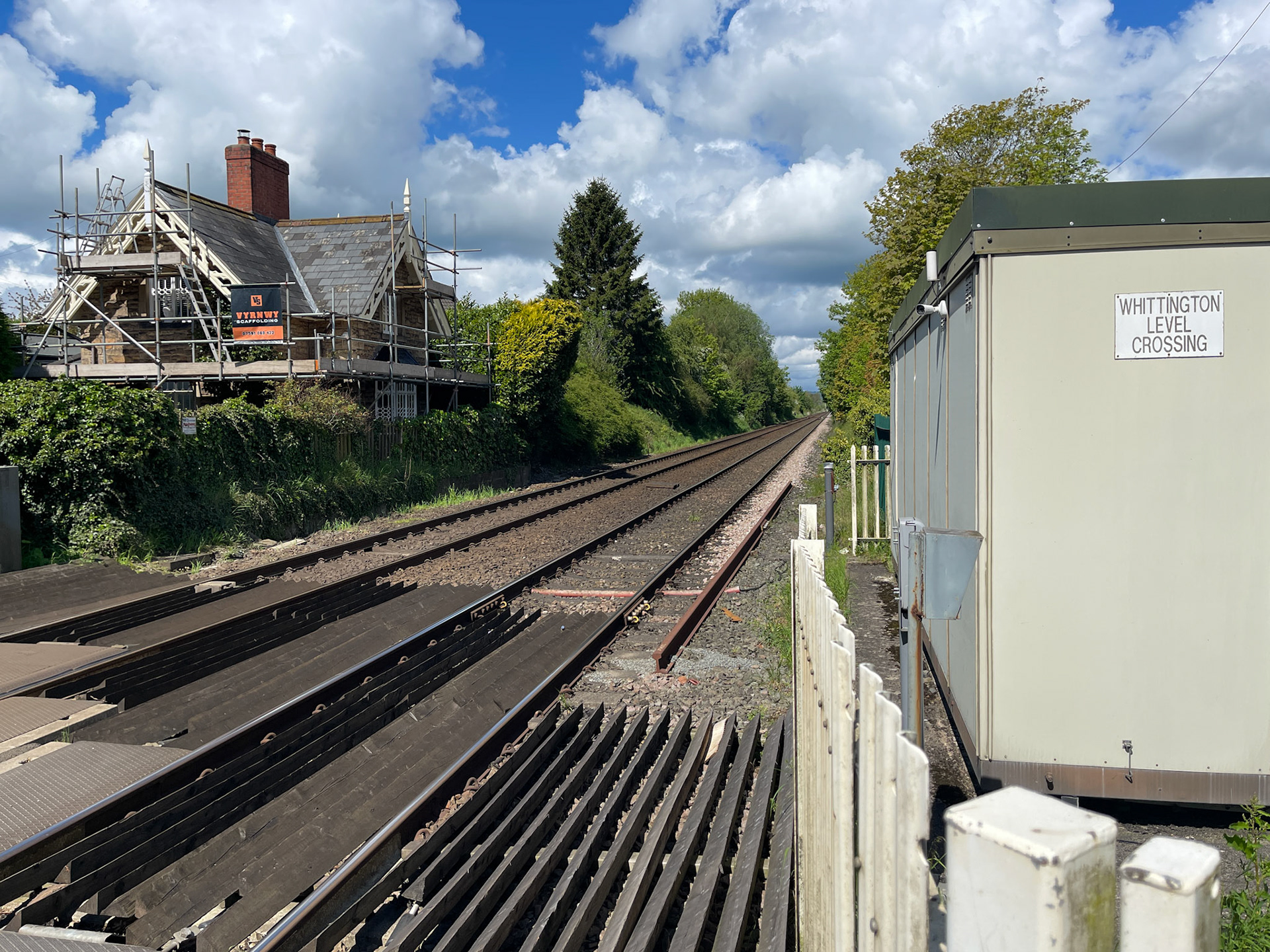 2023 Site of Whittington Creamery, now housing estate