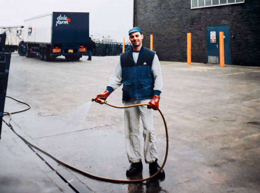 Tarvin. Mark Booth. (Courtesy John Glaister, Old Tarvin FB Group)