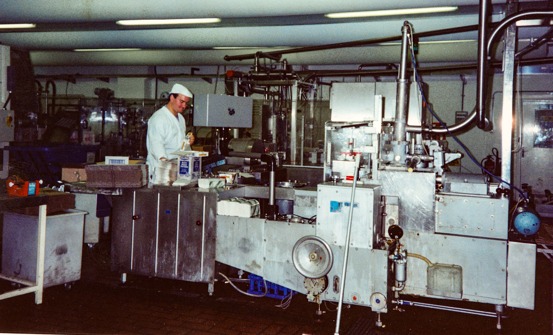 1991 Honiton, November, following closure announcement: Nick Allen, Benhill 3. (Courtesy Wendy Hawker)