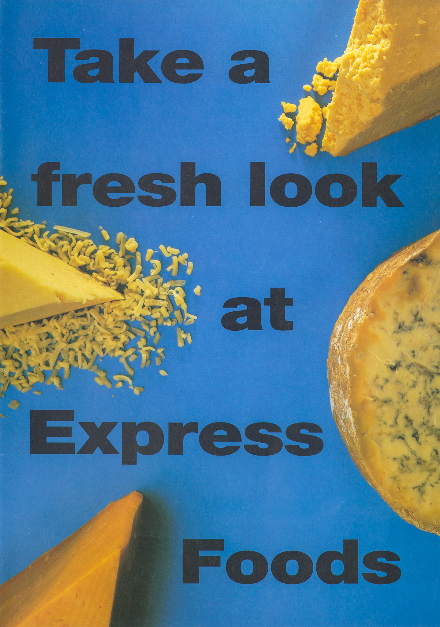 1992 Brochure explaining the Express Foods management buyout from Grand Metropolitan, led by MD Roger Davenport. (Courtesy Paul Luke)