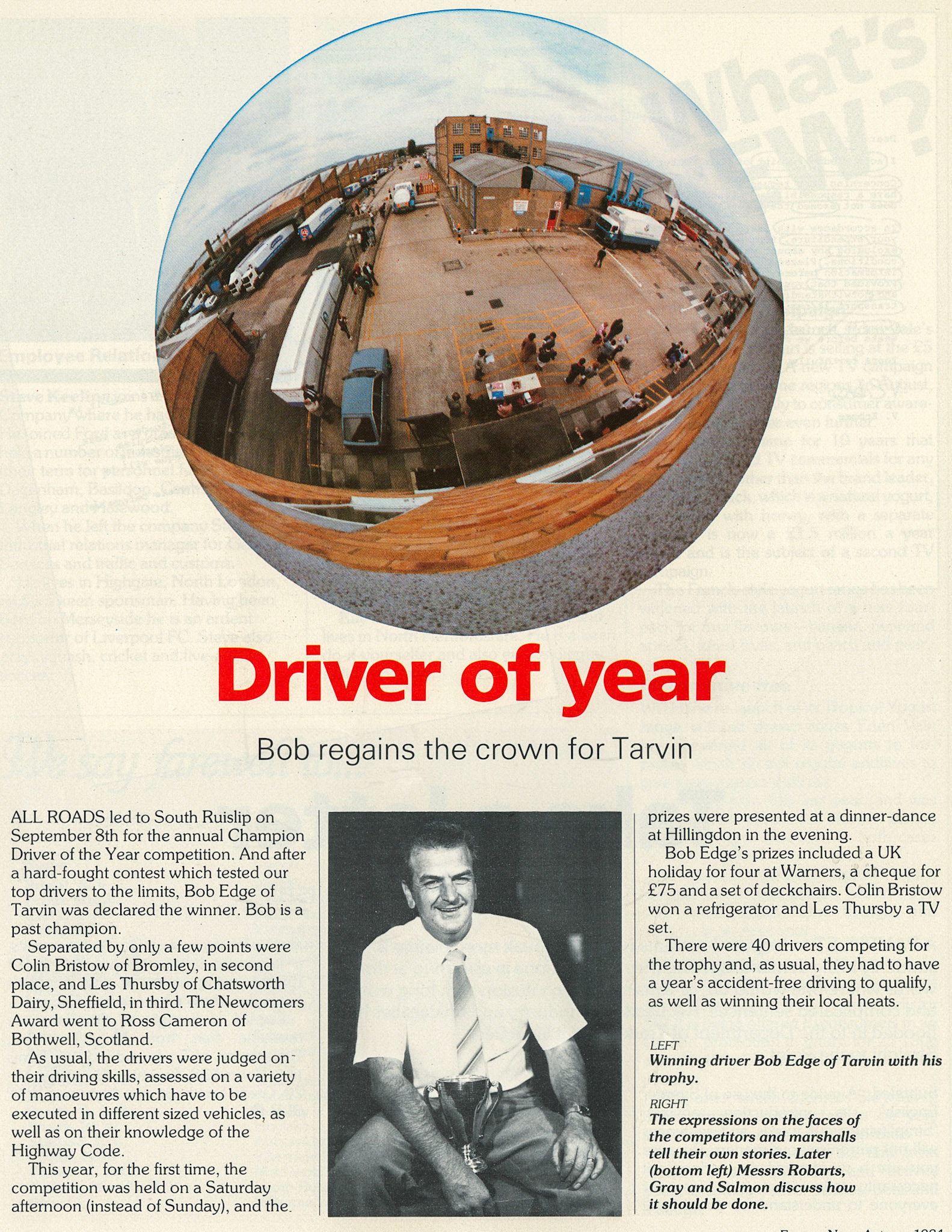 1984 Driver of the Year Competition at South Ruislip