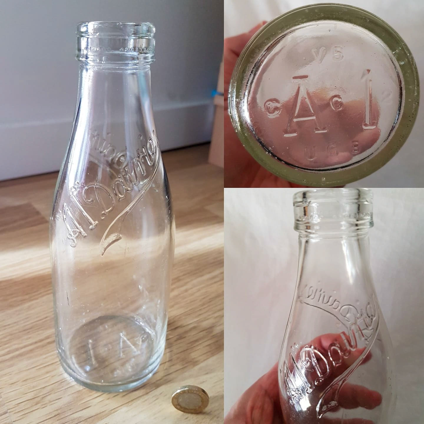 A1 Dairies bottle. (Courtesy Mark Amies)