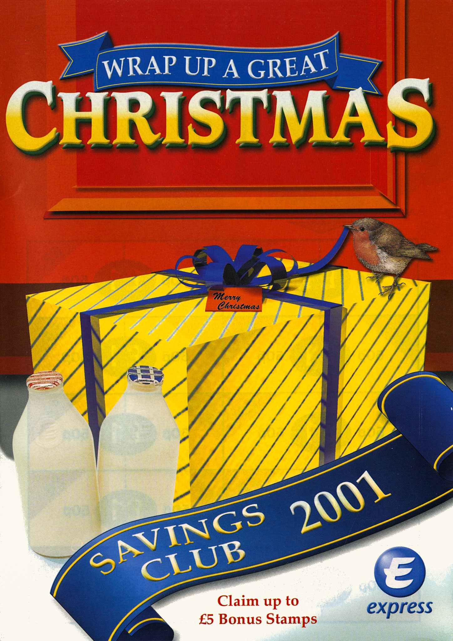 2001 Publicity Leaflet-Christmas Stamps (Courtesy Dave Fane)