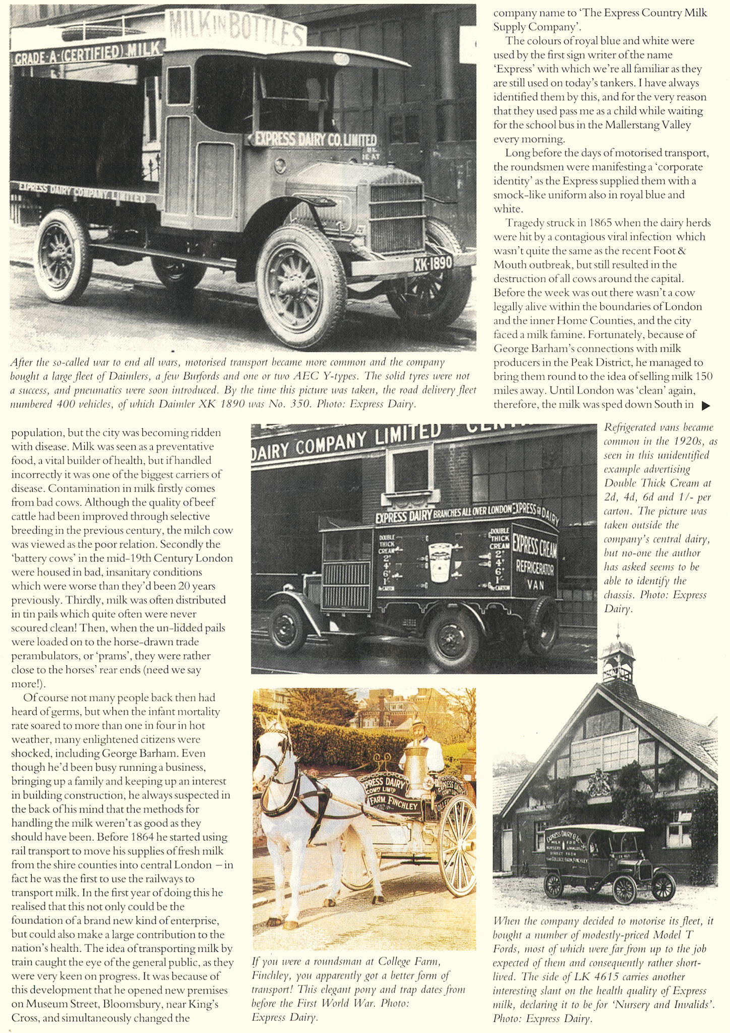 2002 'Cream of the Crop' article by Matthew Richardson (Heritage Commercials, July courtesy Paul Luke)