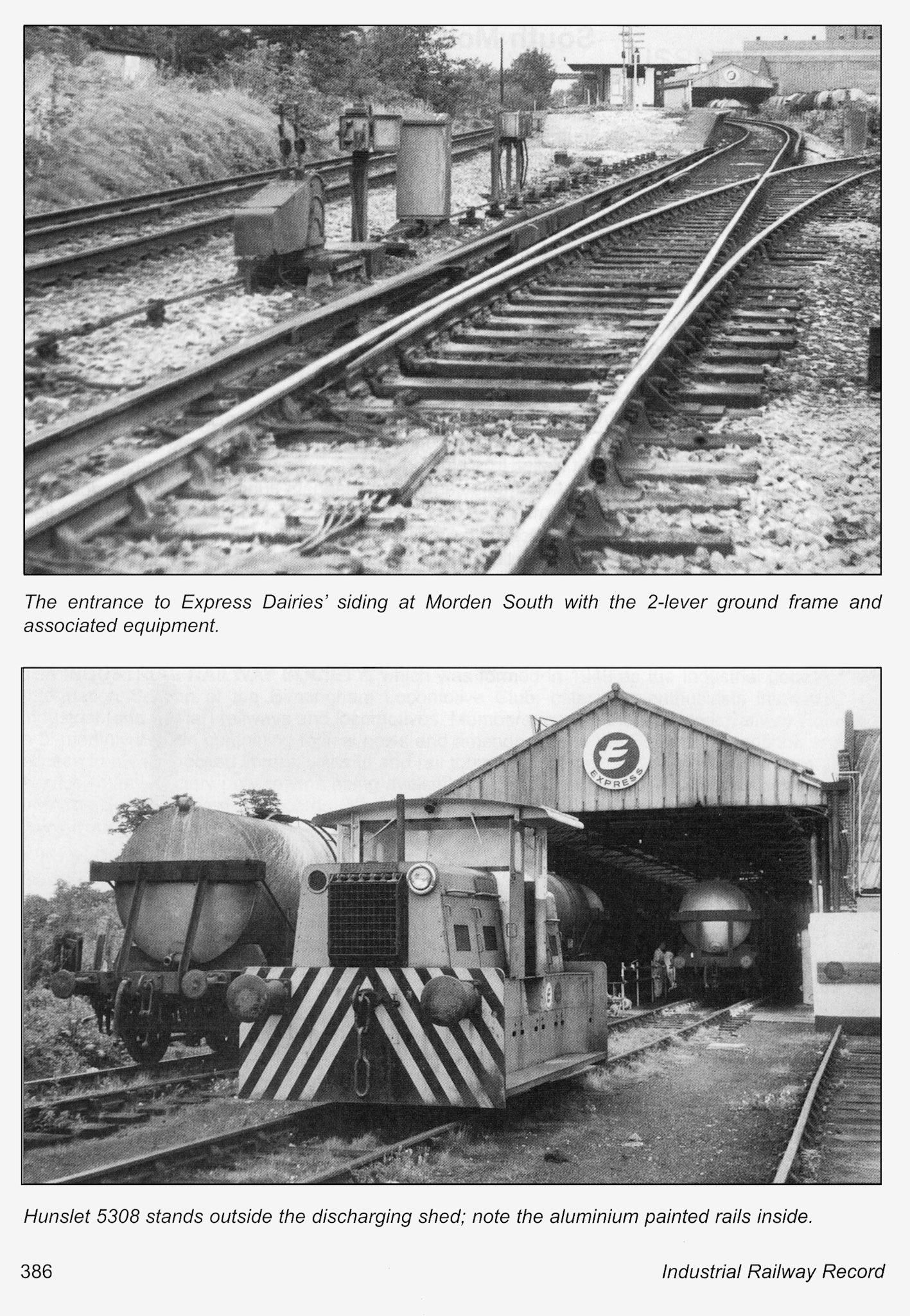 2012 South Morden rail operations described by Sydney A. Leleux in the Industrial Railway Record, Edition 210 (September)