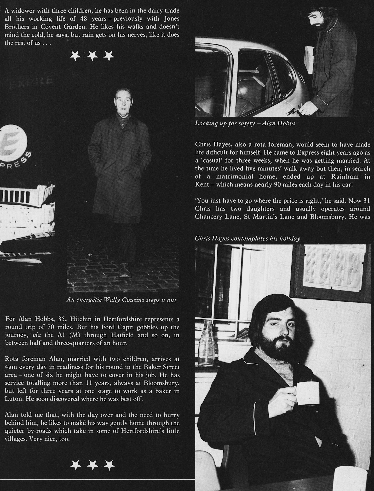 1978 Commuting to work by Express staff