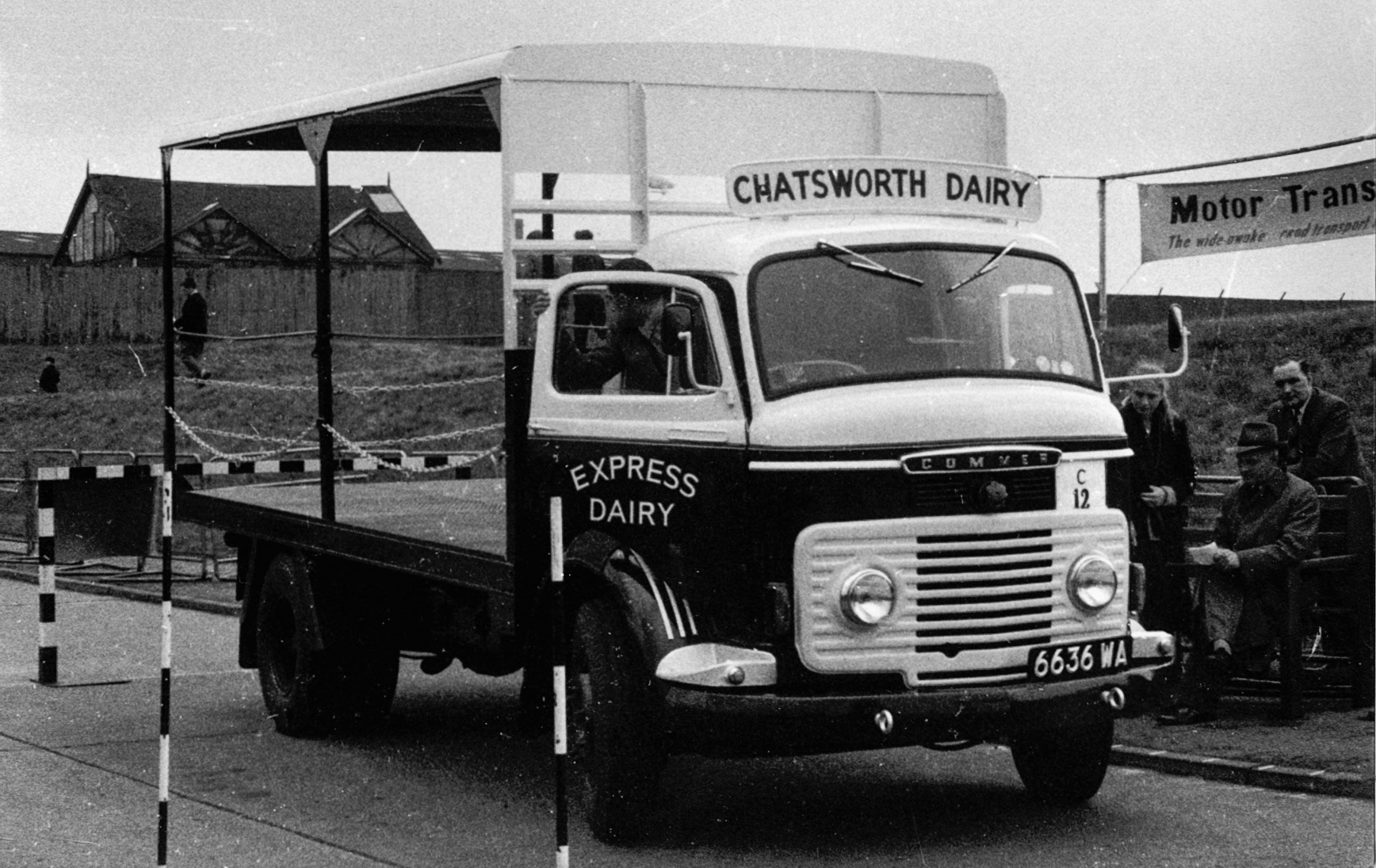 1950'S Commer, Chatsworth Dairy. (Courtesy Dave Fane)