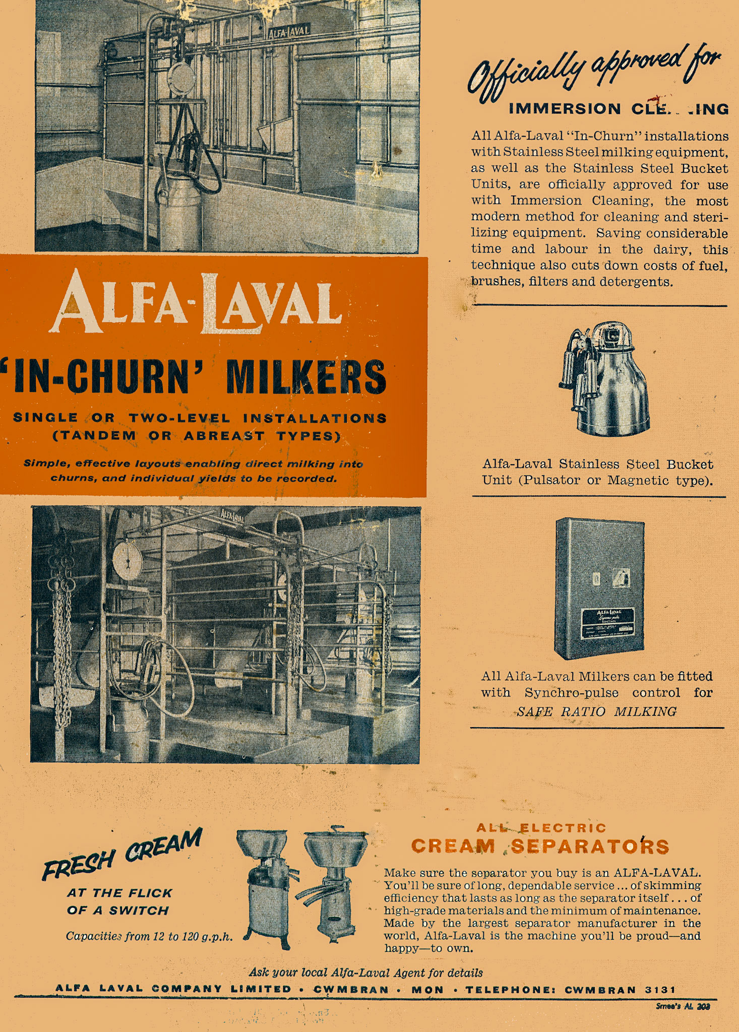 1954 Milk Producer magazine-April (Express Dairy Tales archive)
