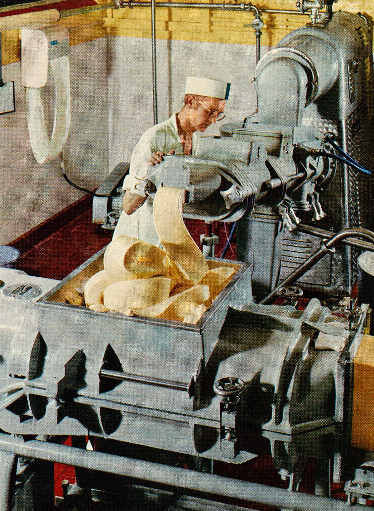 1967 Crediton buttermaker Maurice