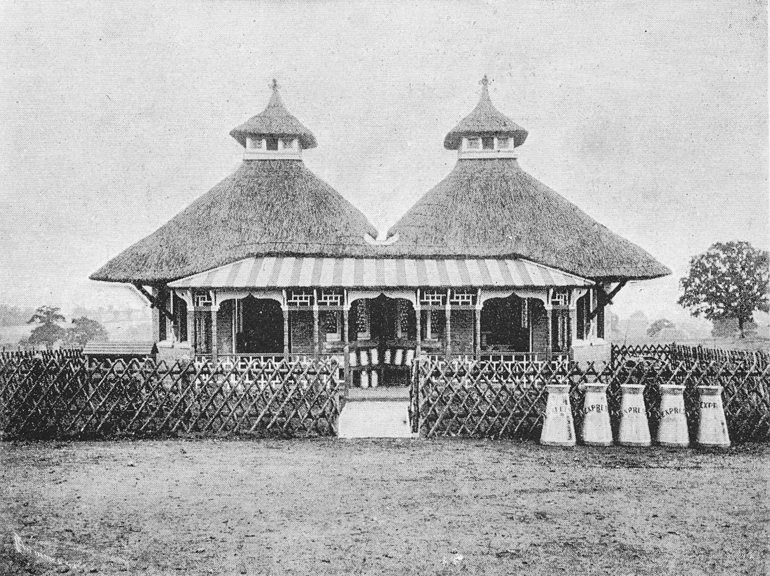 1893 The Dairies, College Farm . From 'Souvenir from Finchley' (Courtesy Brian Wastell)