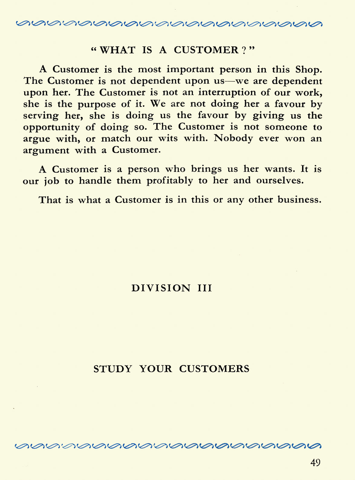 1956 Express Salesman's Manual, Fourth Edition published 1954, presented to Roger Gillard, Orpington Depot