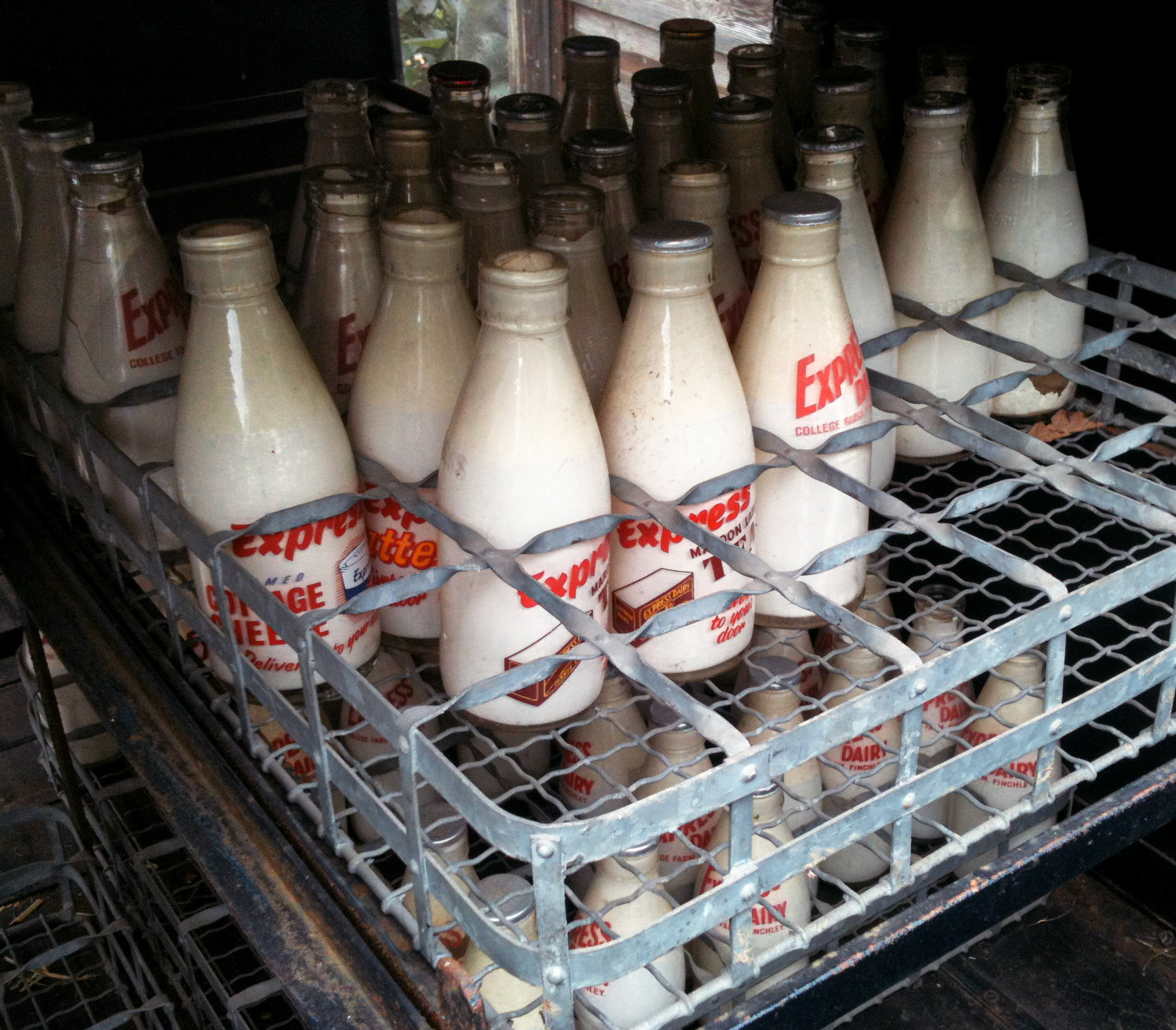 Express Milk Bottles (Courtesy Paul Luke)