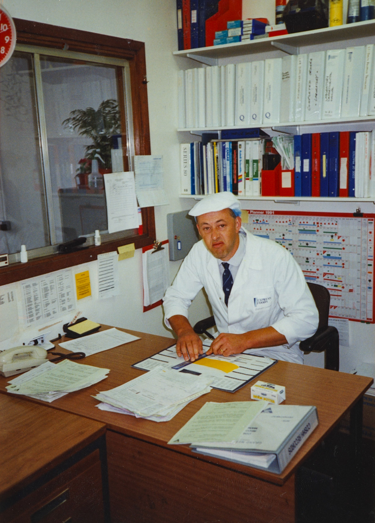 1991 Honiton-the late Graham Luxton, Assistant QA Manager. (Courtesy Soo Rose-Cook)