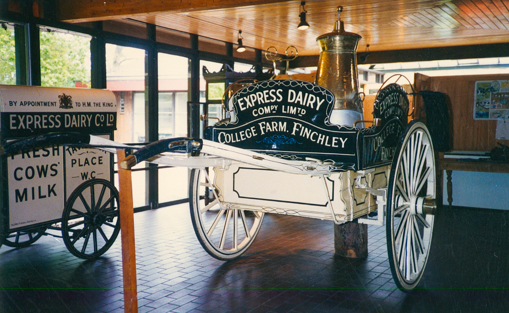 1980s? NDC Museum at Longdown Dairy Farm, Hampshire? (Courtesy Paul Luke)