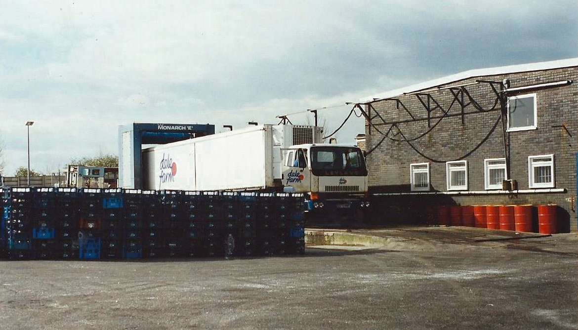 Tarvin Dairy, Vehicle Wash (Courtesy Barry Page, Old Tarvin FB Group)