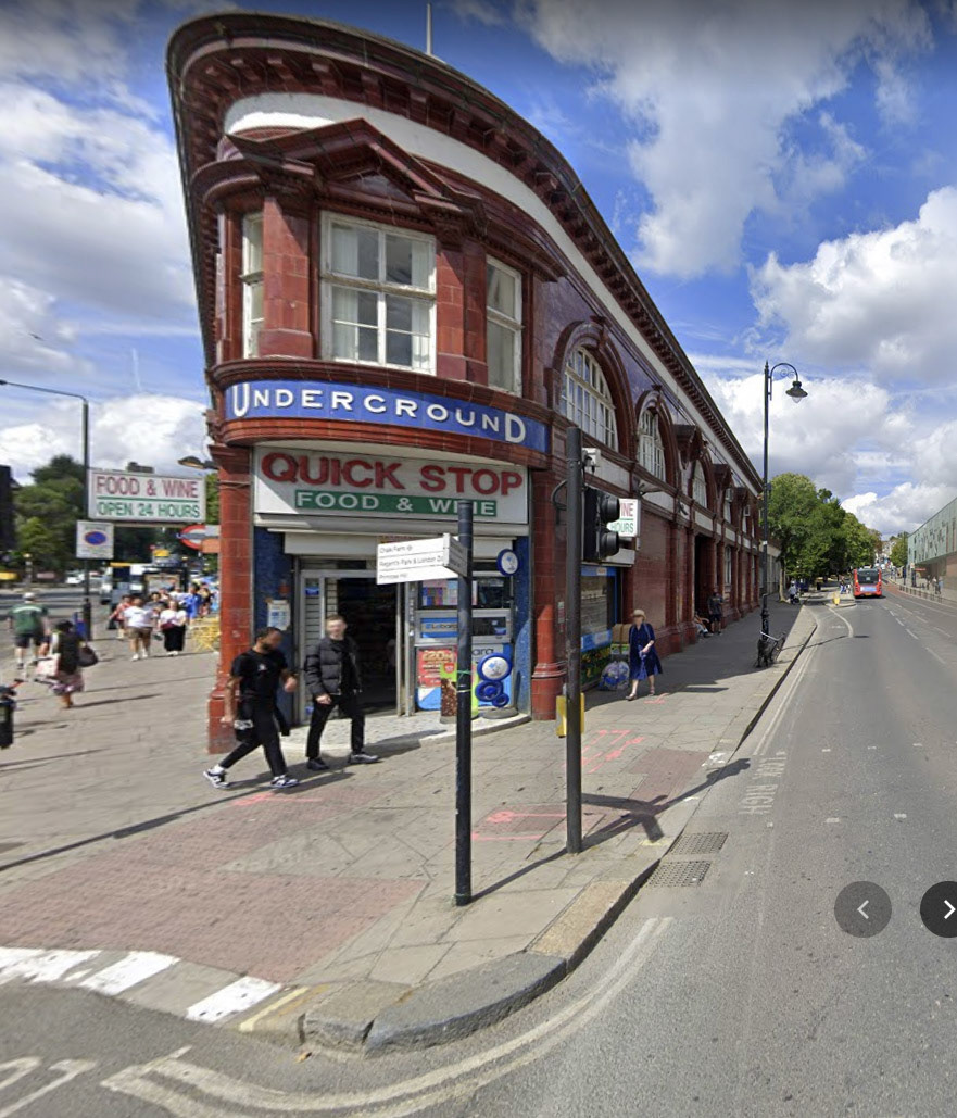 2023 Chalk Farm Station  (Courtesy Google Street View)