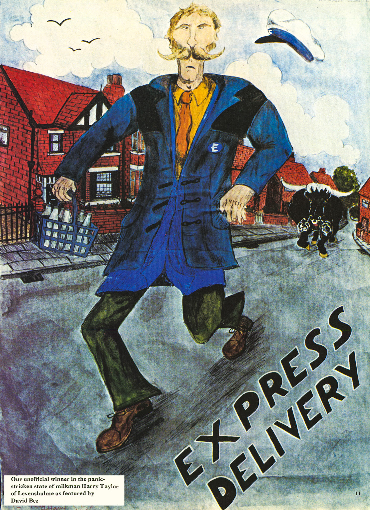 1978 'Paint your Milkman' competition. (Express News Summer)