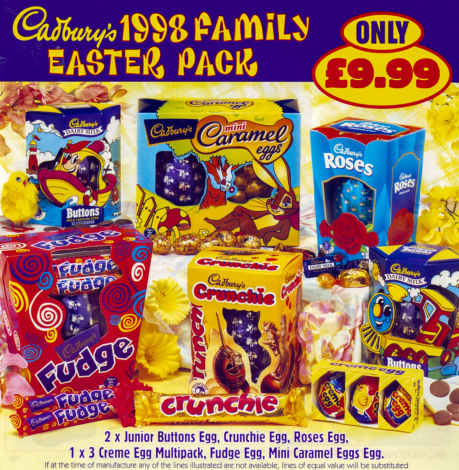 1998 Easter promotion leaflet (Courtesy Paul Luke)
