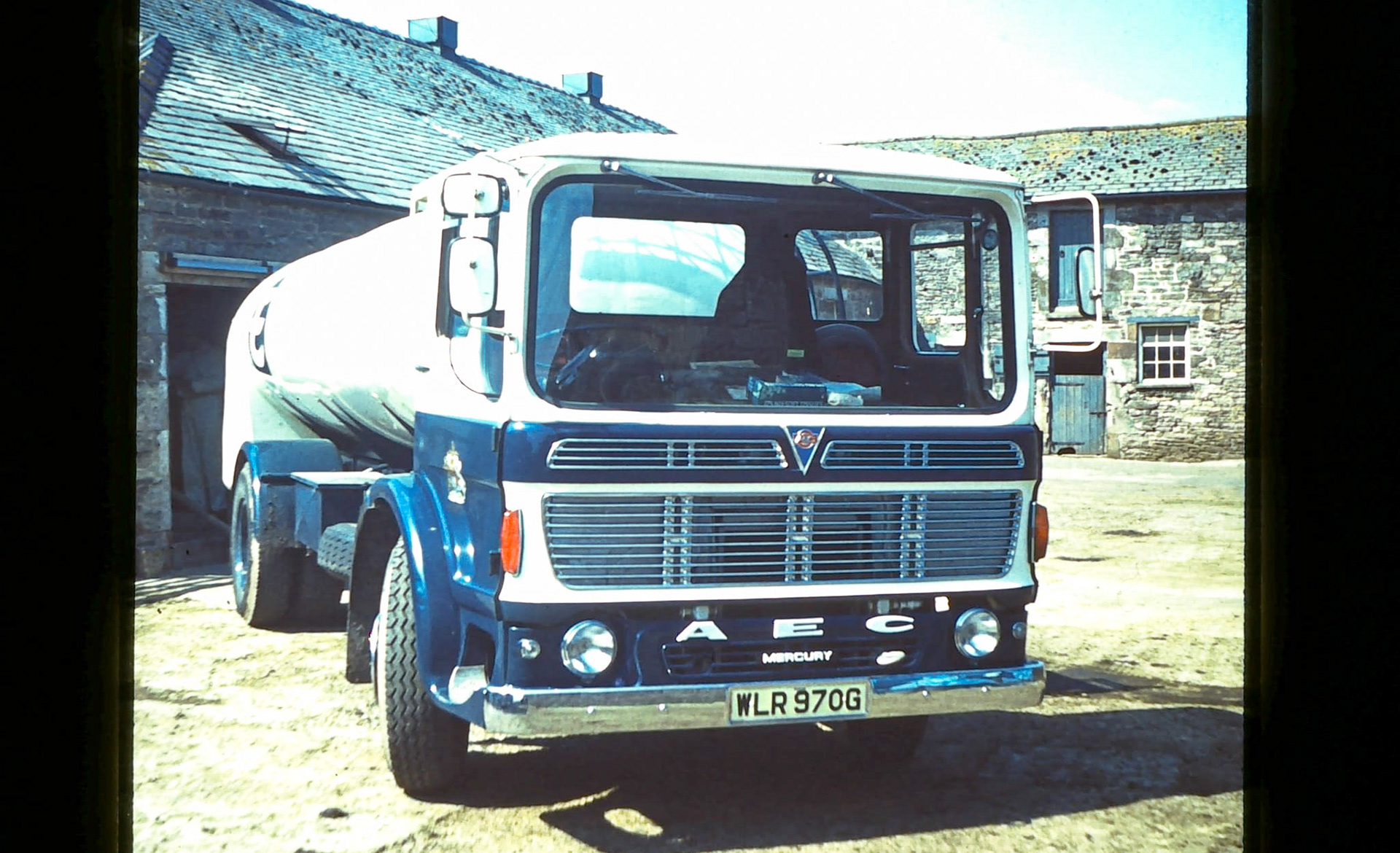 1960's Appleby farm collection vehicles  Keith Johnson comments "I was an MMB Field Officer in the late 60s/early 70s based in Appleby when the bulk scheme started. I took the one of the AEC on the first day of bulk collection." (Courtesy Keith Johnson)
