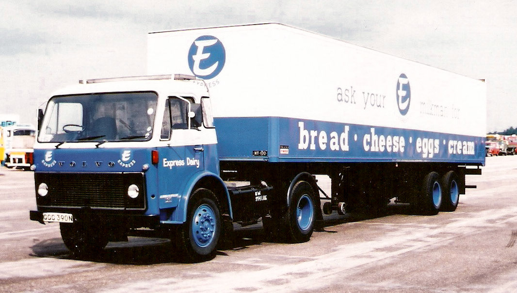 1974 Volvo tractor GDG 390N