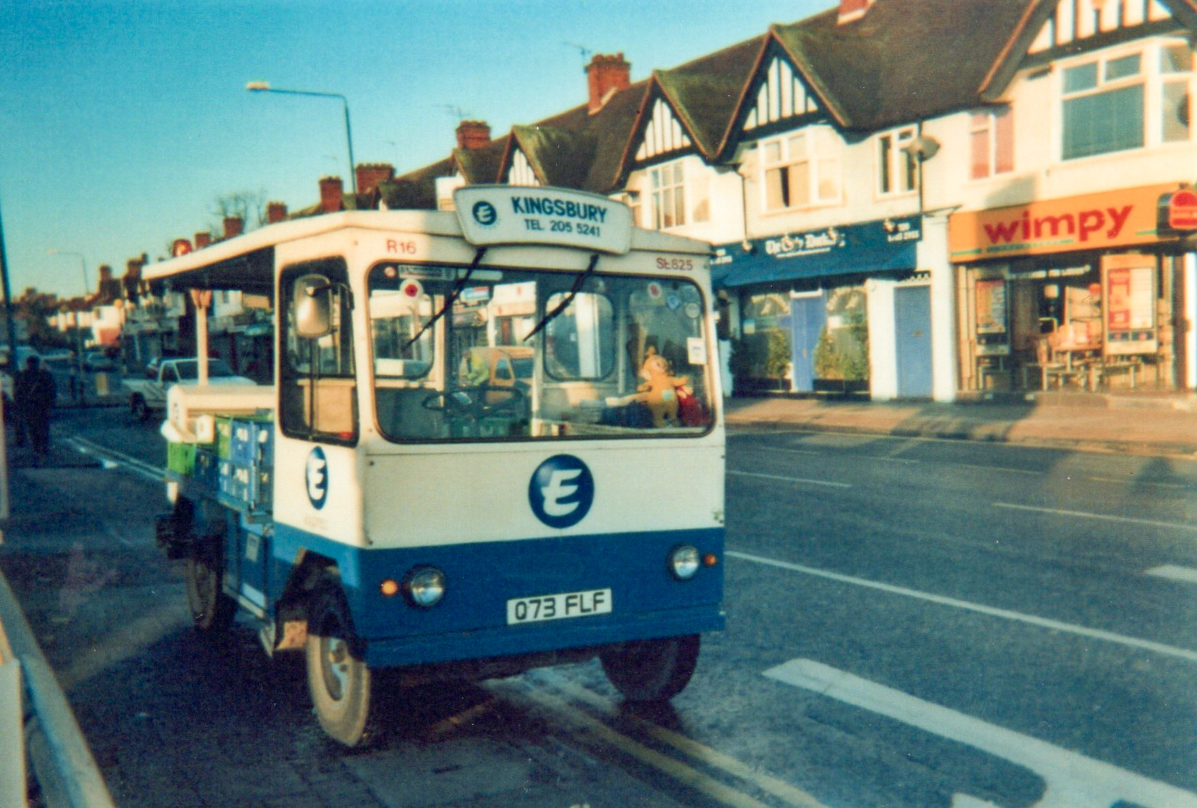 Kingsbury Reg: Q73 FLF, Fleet: SE 825 (Courtesy Michael Aldread)
