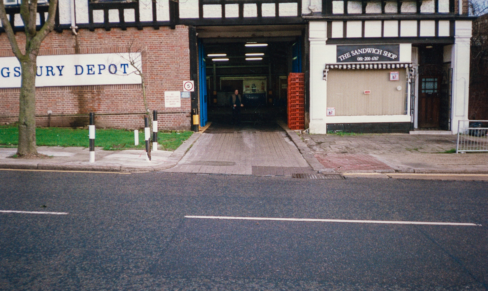1990s? Kingsbury Depot (Courtesy Paul Luke)