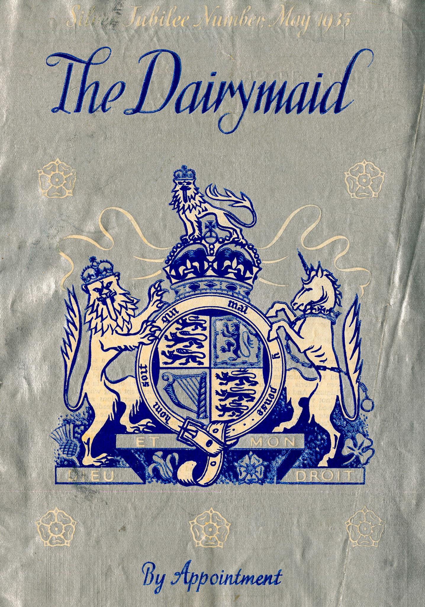 1935 May-Dairymaid Magazine 47 Front Cover (Express Dairy Tales Archive)