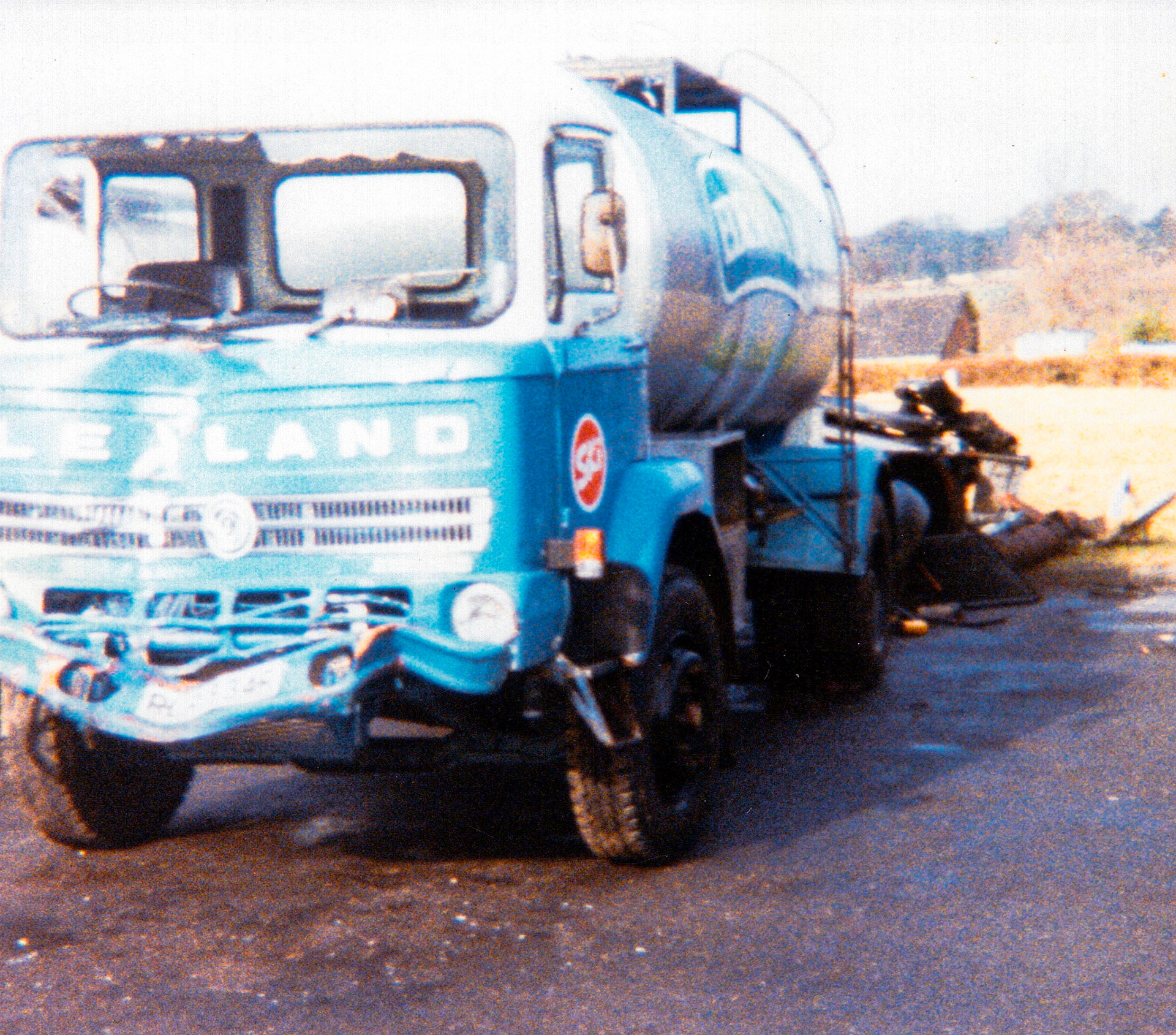 1988 February, Ted Jennings from Honiton ran into the snow and hit a tree