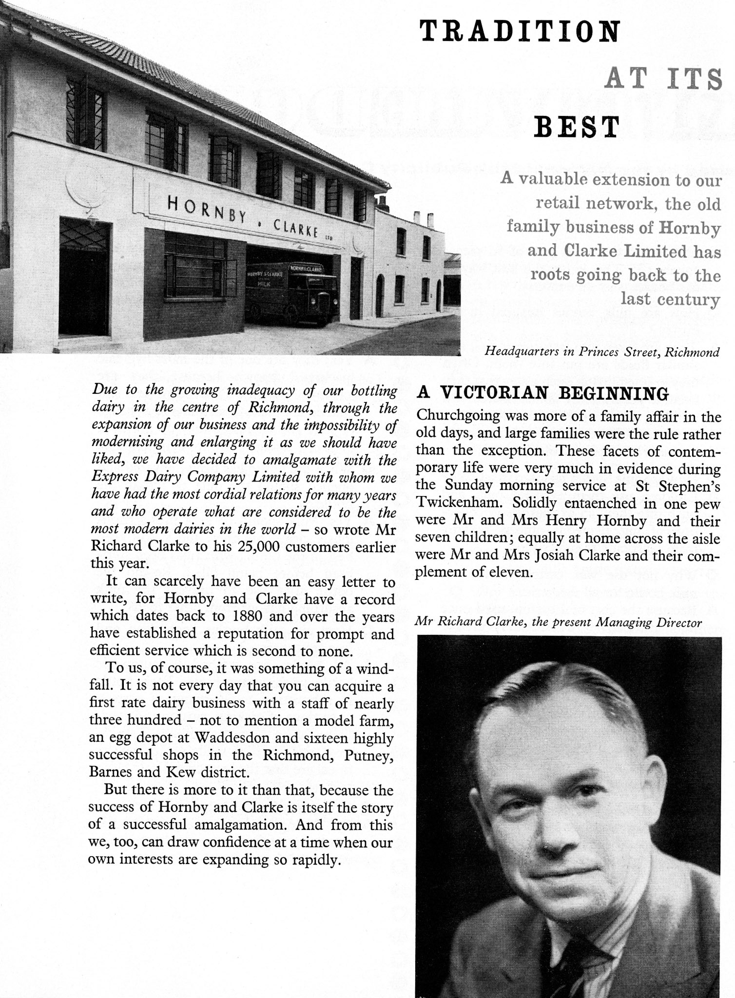 1960 History of Hornby &amp; Clarke