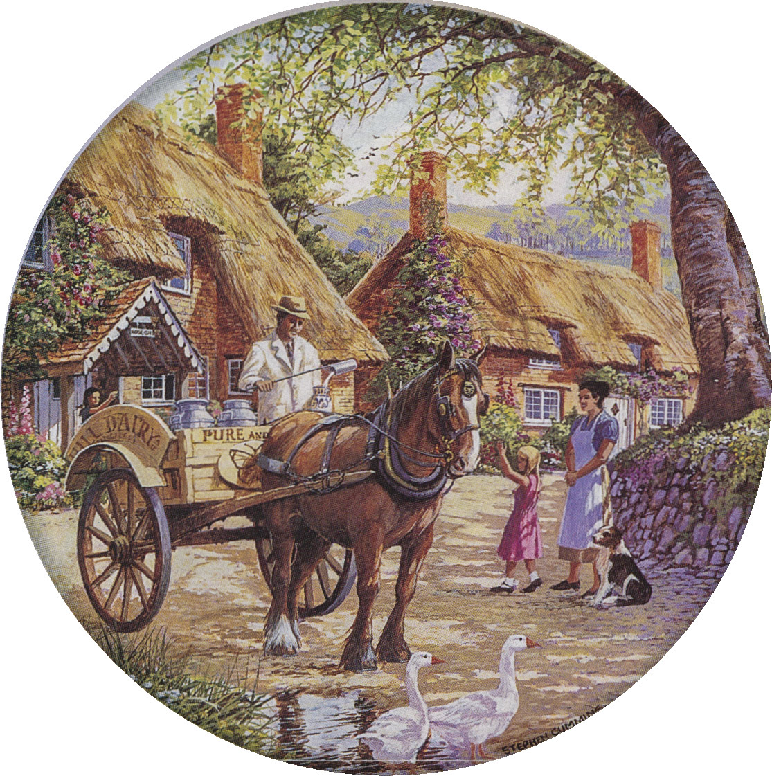 1980s? Royal Doulton 'Country Deliveries' collection. (Courtesy Paul Luke)