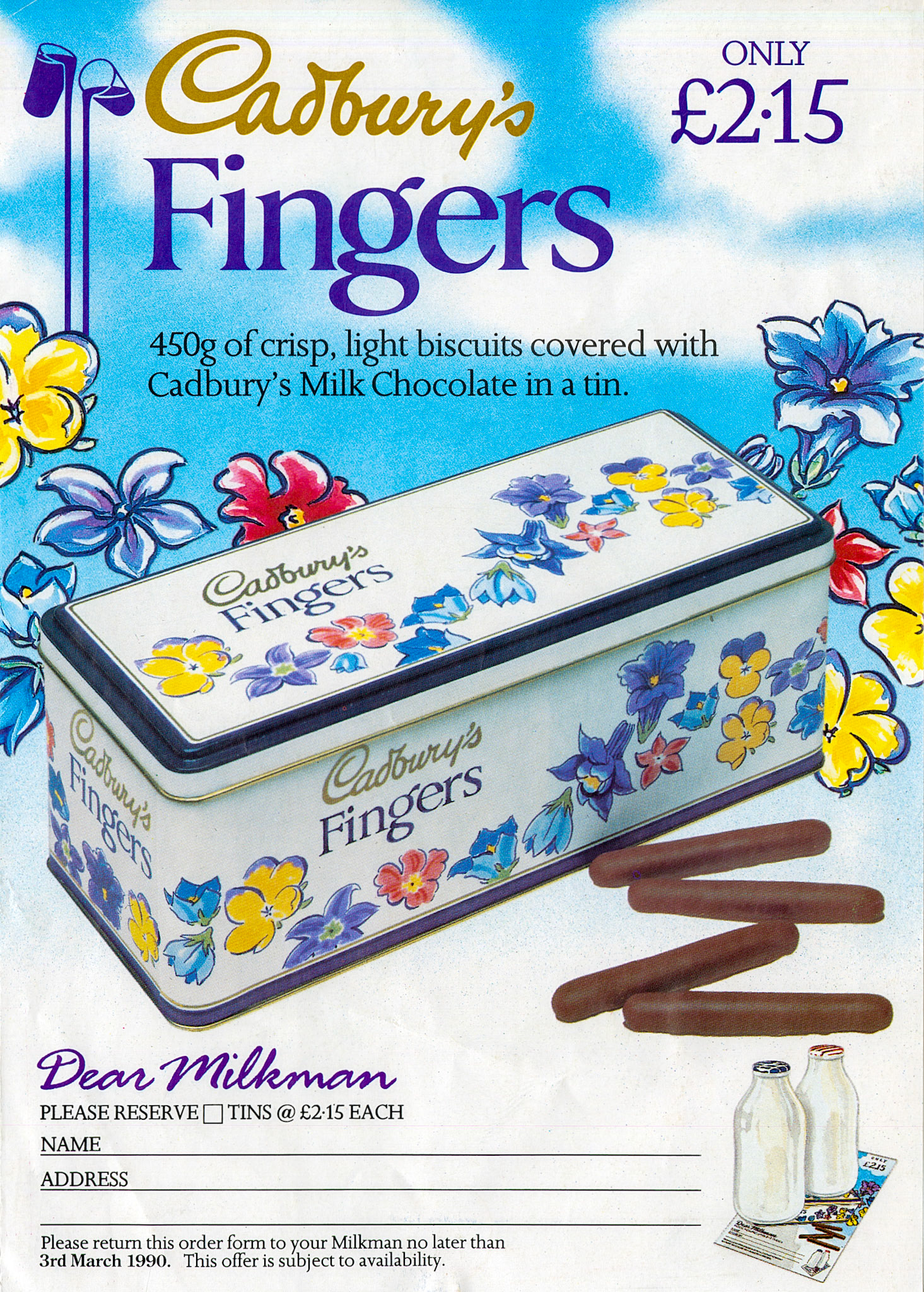 1990 Easter promotion leaflet (Courtesy Paul Luke)