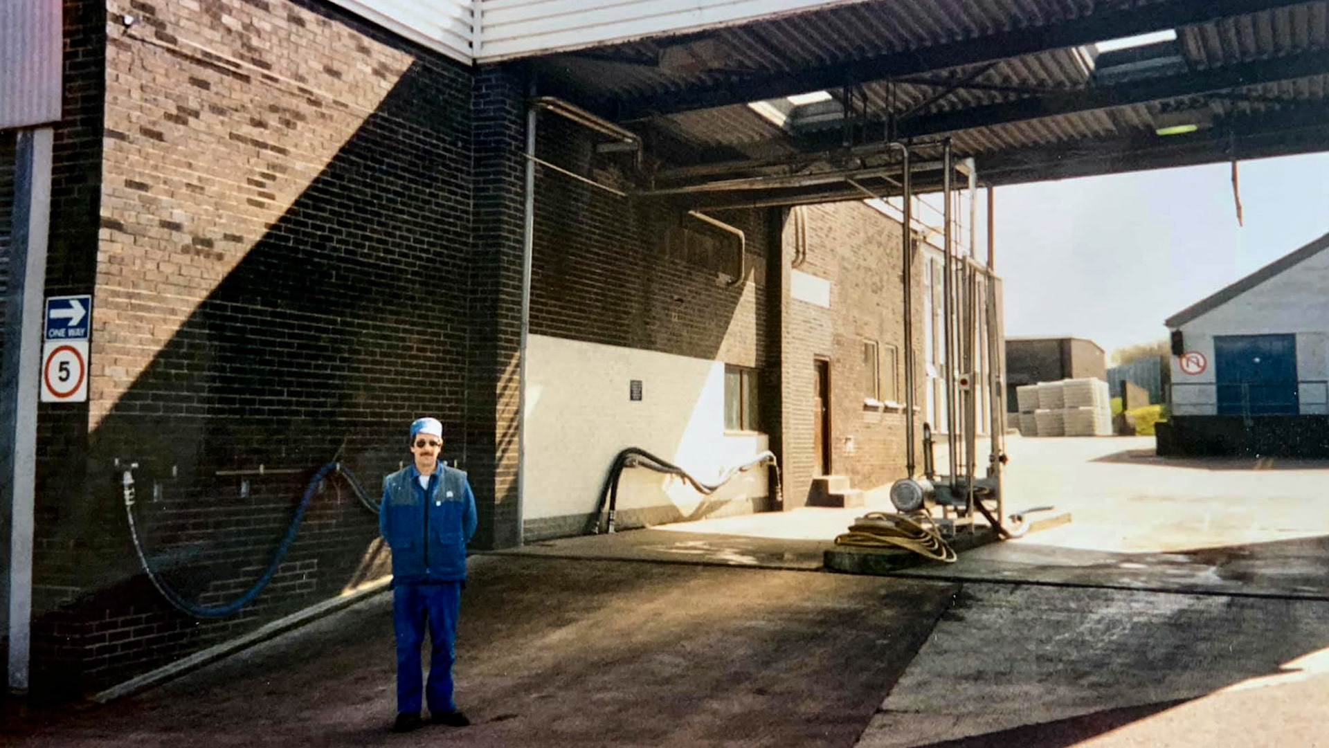 Tarvin. Phil Adams (Courtesy Lyn Brunton, Old Tarvin FB Group)