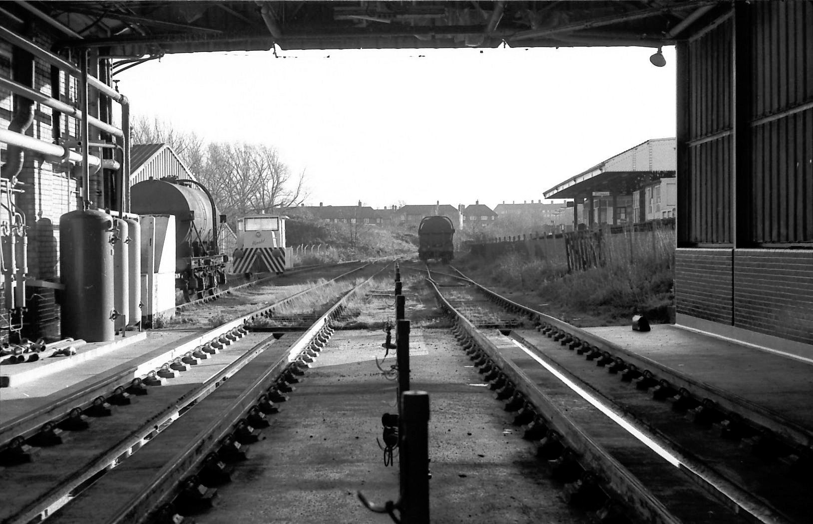 1970's South Morden dairy rail siding