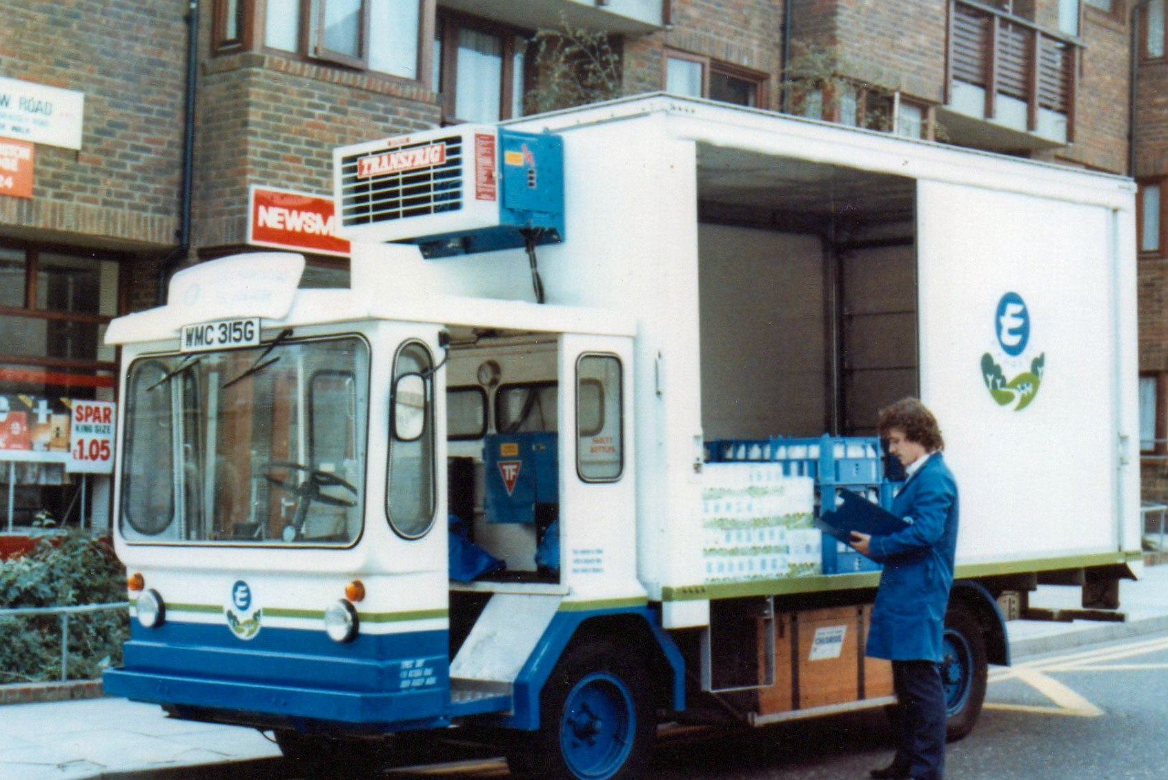 1980s Delivery van WMC 315G (Courtesy Michael Aldread)