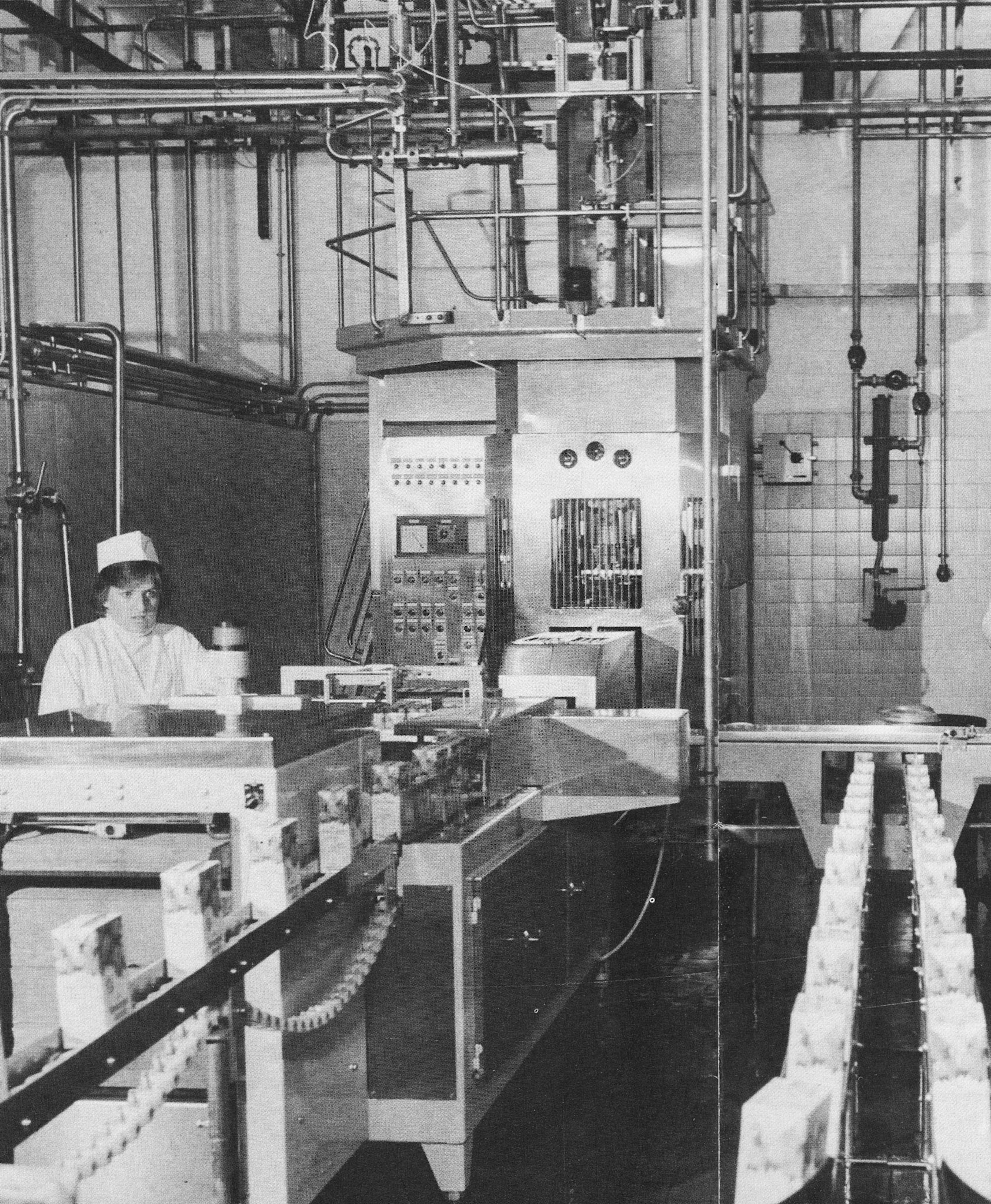 1977 - UHT production of milk and juice (Lesley Thomas)