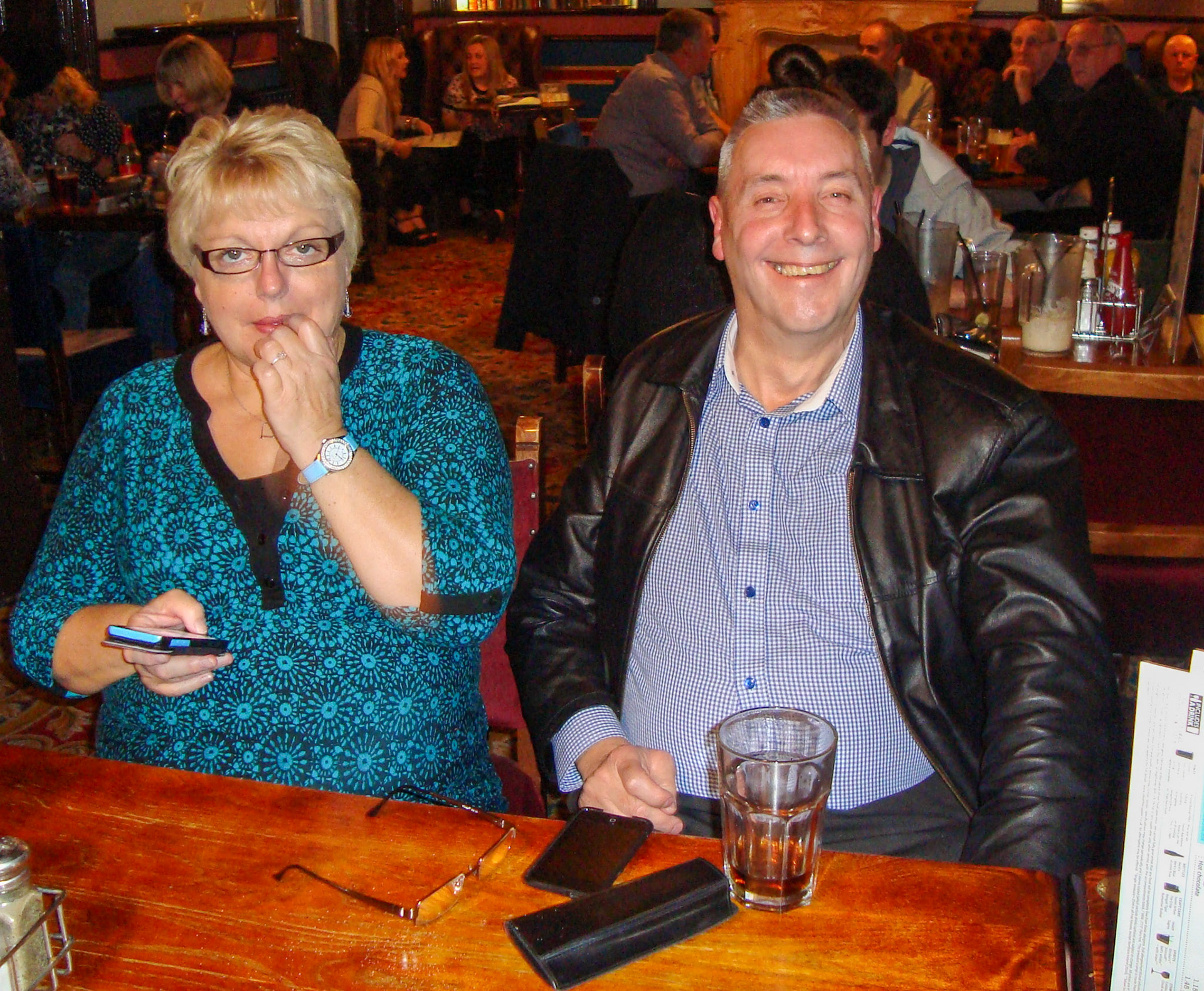 2014 Exeter Staff Reunion. Geoff Bowditch and his wife. (Courtesy Phillip Budd)