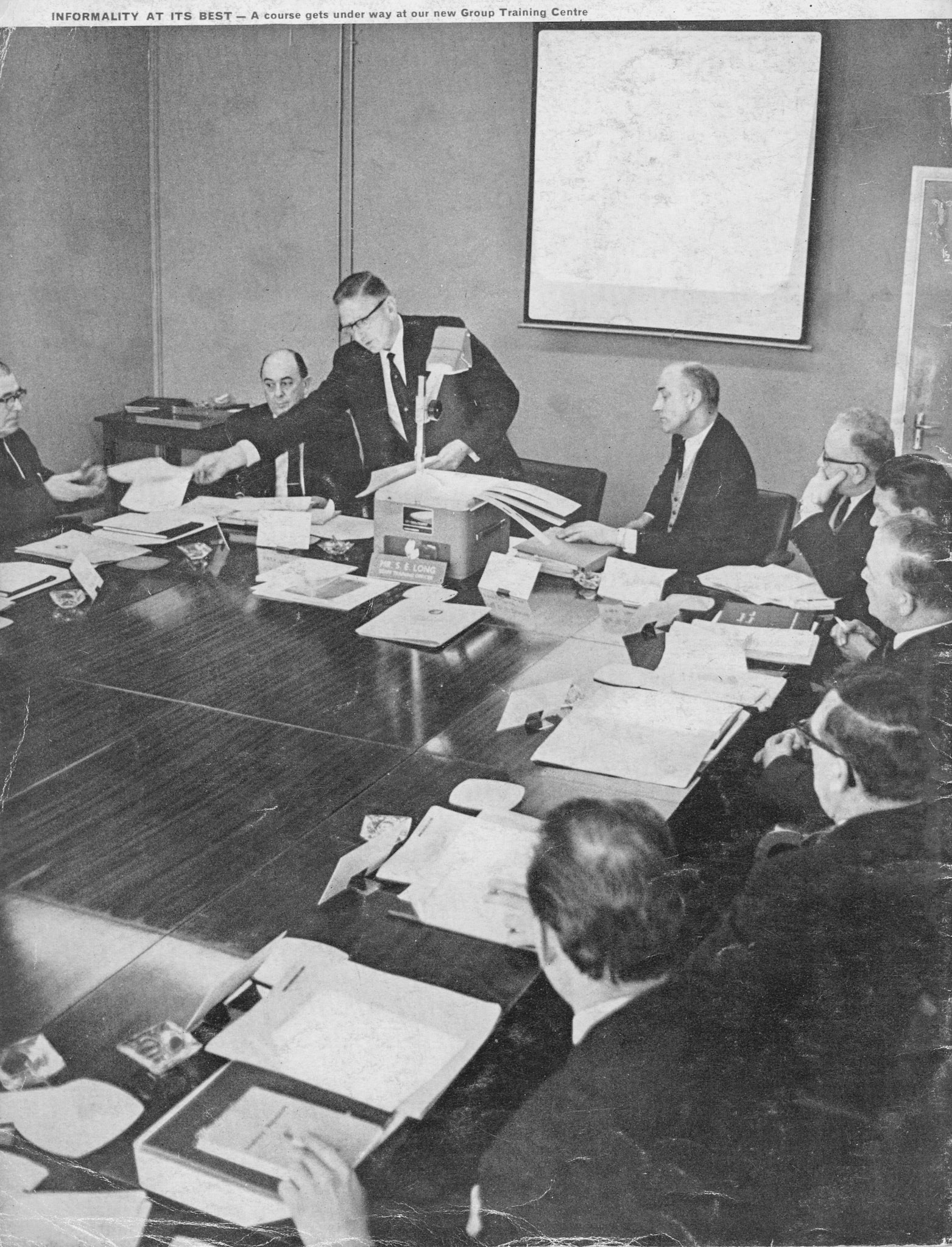 1967 New Training Centre at Rossmore Road (Stan Long)