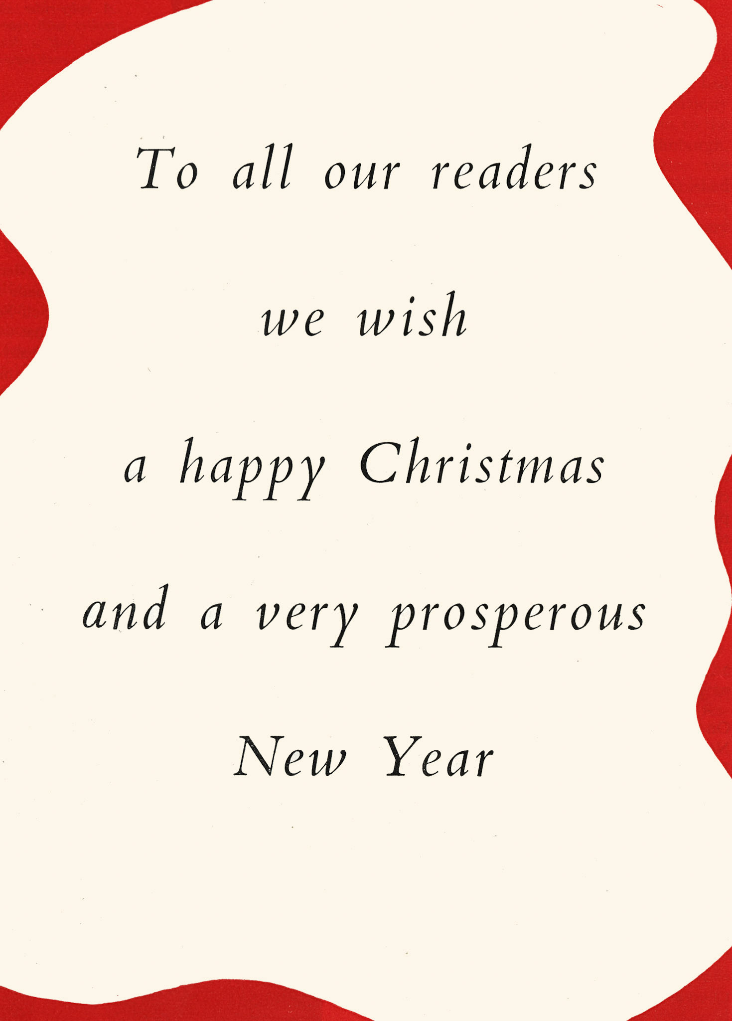 1957 Christmas Card (Express News March)