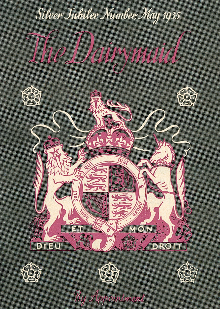 1935 May-Dairymaid Magazine Silver Jubilee Number 47. This was a customer magazine pushed through letter boxes. (Express News Summer 1977)