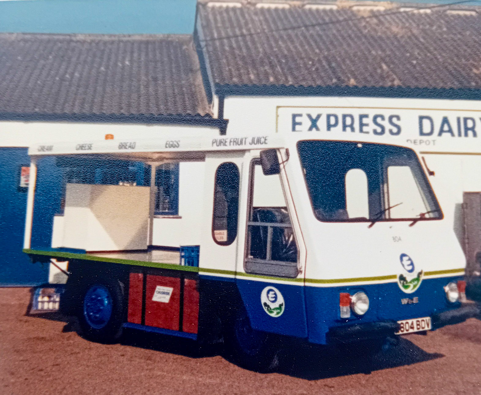 1980's? Hunt's / Express Dairies, Yeovil (Courtesy Jeremy Pike)