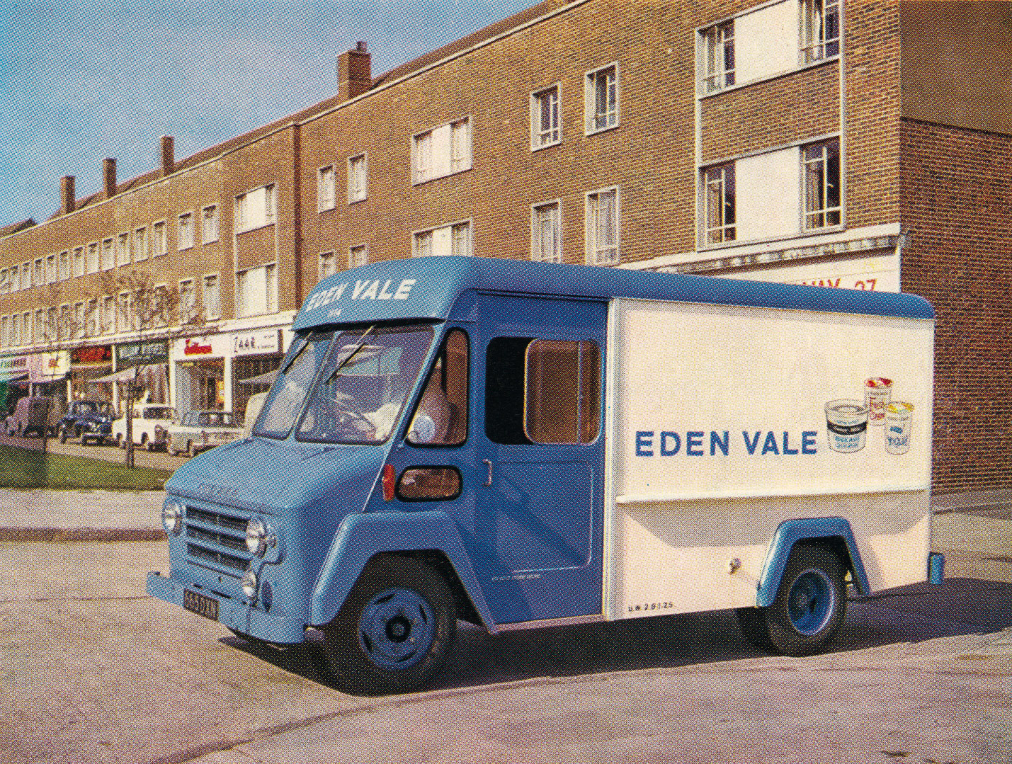 1962 Eden Vale sales van with products