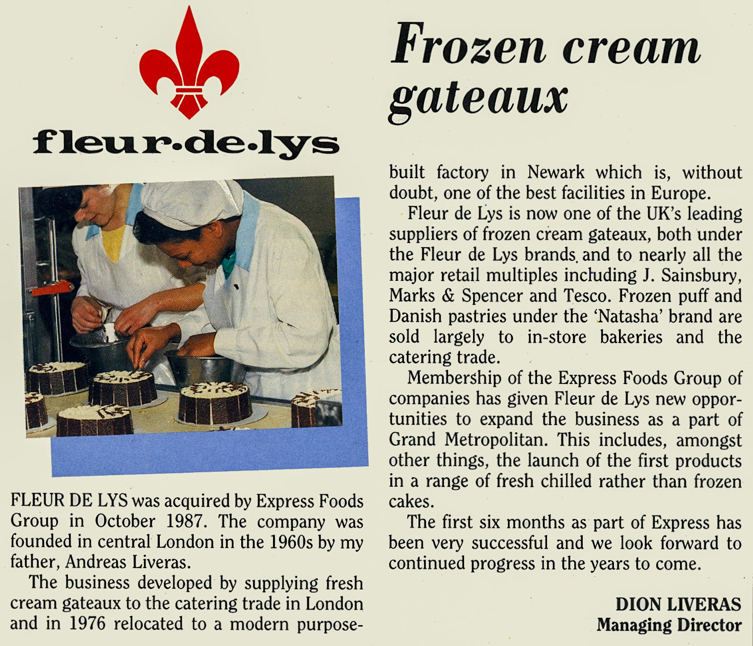 1988 Fleur de Lys was acquired by Express in 1987. (August Express News)