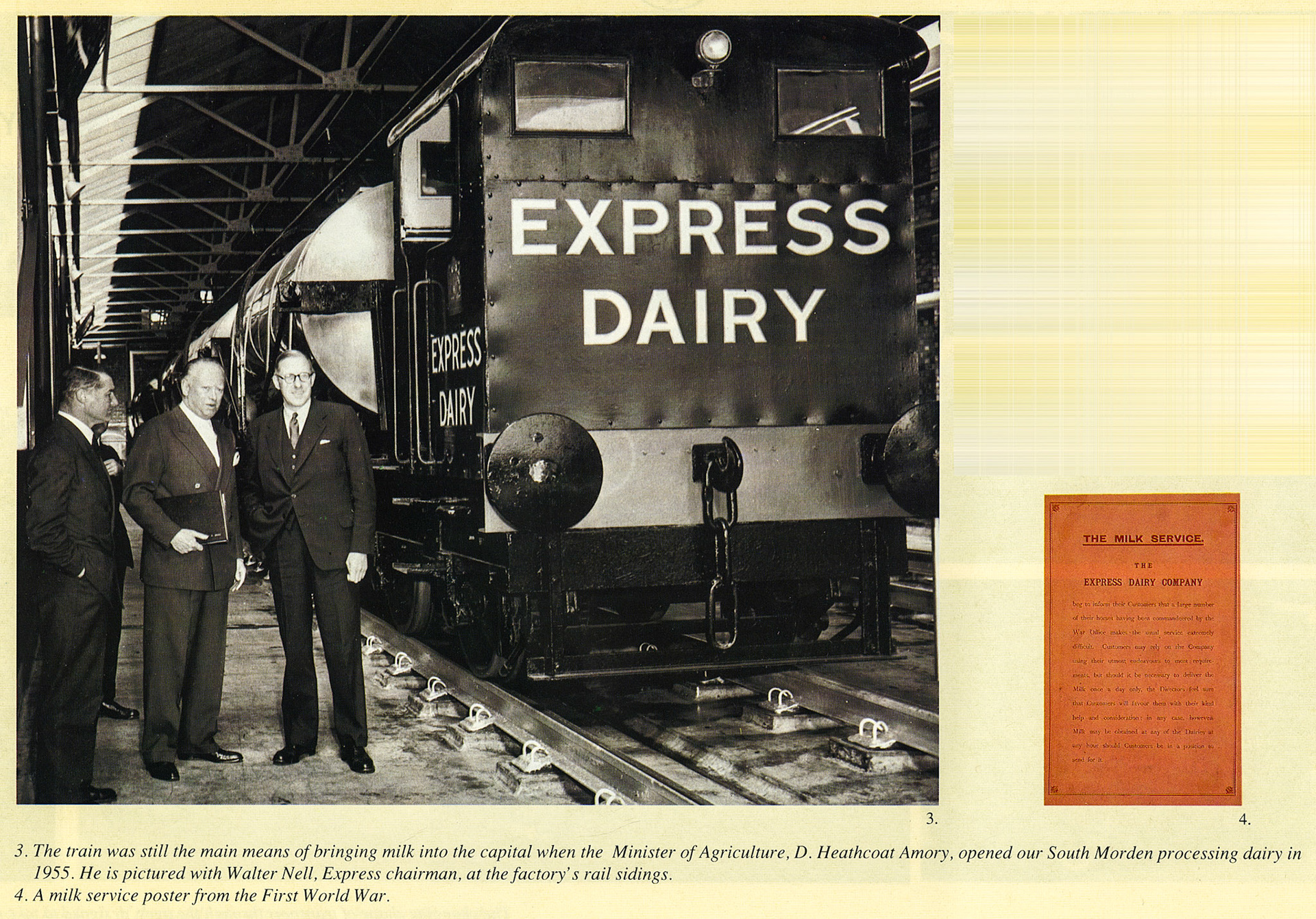 1955 South Morden opening - Heathcoat Amory and Walter Nell